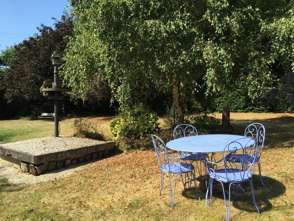 Gites Au Clos Du Lit Saint-Aaron Exterior foto